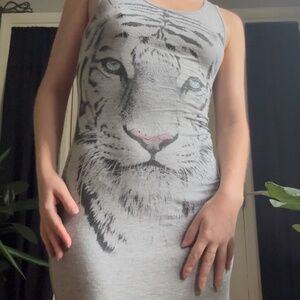 Tiger Face Dress